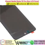 Xiaomi Redmi Note 10 Pro Max LCD Panel Screen Display - DMarket.Pk