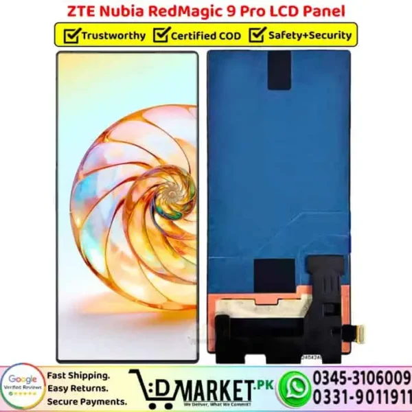 ZTE Nubia RedMagic 9 Pro LCD Panel Unit Display Screen - DMarket.Pk