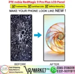 ZTE nubia RedMagic 9 Pro Plus LCD Panel Unit Display Screen - DMarket.Pk