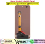 Honor Magic 8 Lite LCD Panel Display Unit Screen - DMarket.Pk
