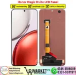 Honor Magic 8 Lite LCD Panel Display Unit Screen - DMarket.Pk