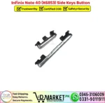 Infinix Note 40 X6853 Side Keys Button - Image 2