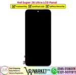 Itel Super 26 Ultra LCD Panel Unit Screen Display Replacement - DMarket.Pk
