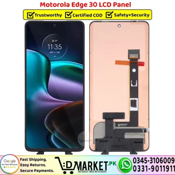 Motorola Edge 30 LCD Panel Unit Screen Display - DMarket.Pk