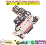 Motorola Edge 50 Fusion Charging Port Board Flex Cable Strip Replacement - DMarket.Pk