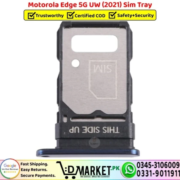 Motorola Edge 5G UW 2021 Sim Tray Replacement - DMarket.Pk