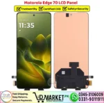 Motorola Edge 70 LCD Panel Display Unit Screen - DMarket.Pk