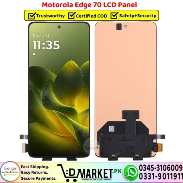 Motorola Edge 70 LCD Panel Display Unit Screen - DMarket.Pk
