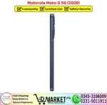 Motorola Moto G 5G 2026 Price In Pakistan