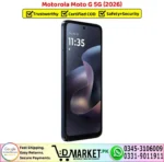 Motorola Moto G 5G 2026 Price In Pakistan