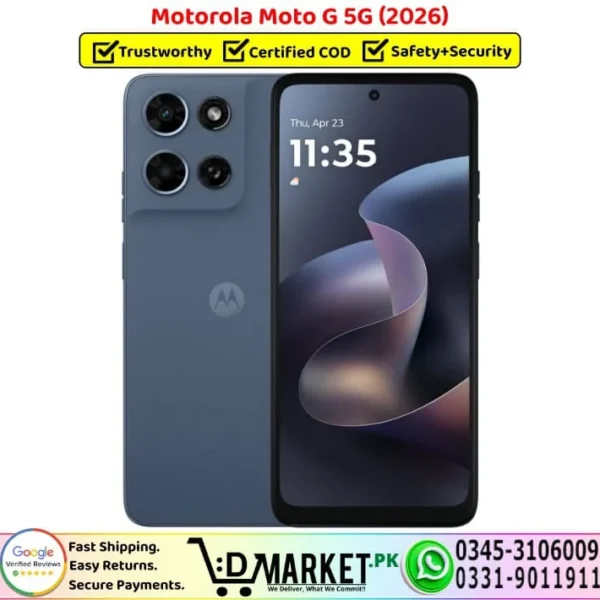 Motorola Moto G 5G 2026 Price In Pakistan