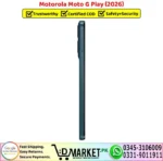 Motorola Moto G Play 2026 Price In Pakistan