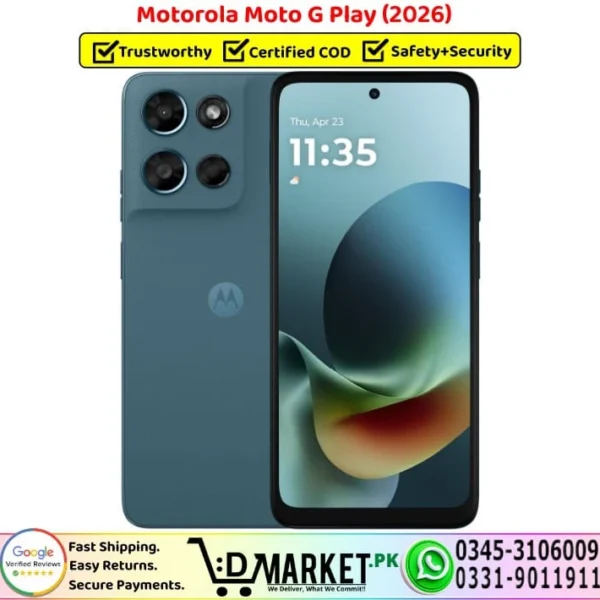 Motorola Moto G Play 2026 Price In Pakistan