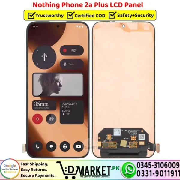Nothing Phone 2a Plus LCD Panel Display Unit Screen - DMarket.Pk