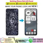 Nothing Phone 3a LCD Panel Unit Display Screen Replacement - DMarket.Pk