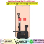 Nothing Phone 3a Pro LCD Panel Unit Display Screen Replacement - DMarket.Pk