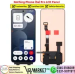 Nothing Phone 3a Pro LCD Panel Unit Display Screen Replacement - DMarket.Pk