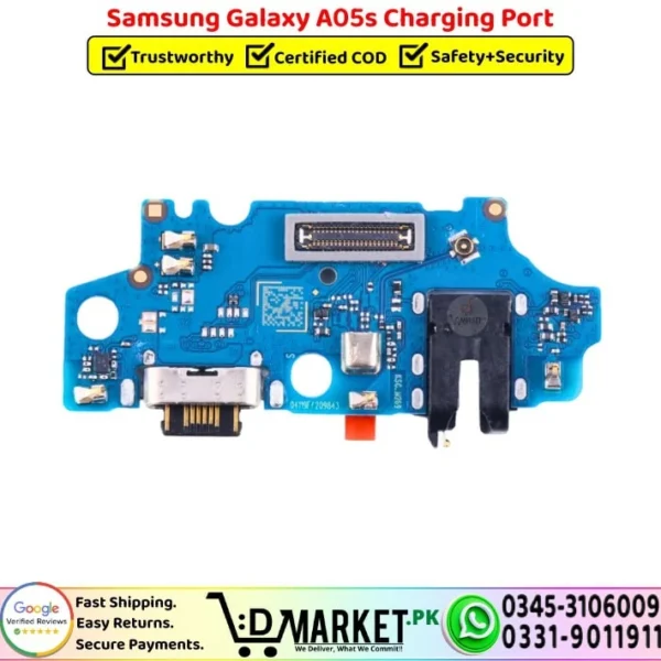 Samsung Galaxy A05s Charging Port Board Flex Cable Strip Replacement - DMarket.Pk