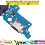 Samsung Galaxy A06 4G Charging Port Board Flex Cable Strip Replacement - DMarket.Pk