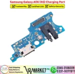 Samsung Galaxy A06 4G Charging Port Board Flex Cable Strip Replacement - DMarket.Pk