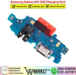 Samsung Galaxy A14 4G Charging Port Board Flex Cable Strip Replacement - DMarket.Pk