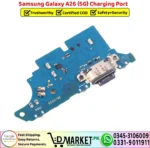 Samsung Galaxy A26 5G Charging Port Board Flex Cable Strip Replacement - DMarket.Pk