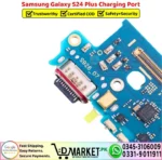 Samsung Galaxy S24 Plus Charging Port Board Flex Cable Strip Replacement SM-S911U - DMarket.Pk