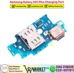 Samsung Galaxy S24 Plus Charging Port Board Flex Cable Strip Replacement SM-S911U - DMarket.Pk