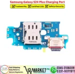 Samsung Galaxy S24 Plus Charging Port Board Flex Cable Strip Replacement SM-S911U - DMarket.Pk