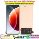 Tecno Camon 30 Premier 5G CL9 LCD Panel Display Unit Screen - DMarket.Pk