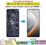 Tecno Pova 5 LCD Panel Display Unit Screen - DMarket.Pk