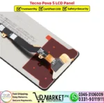 Tecno Pova 5 LCD Panel Display Unit Screen - DMarket.Pk