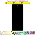 Tecno Pova 5 Pro 5G LCD Panel Display Unit Screen - DMarket.Pk
