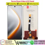 Tecno Pova 6 Neo LCD Panel Display Unit Screen - DMarket.Pk