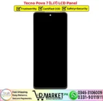 Tecno Pova 7 LJ7 LCD Panel Display Unit Screen - DMarket.Pk
