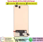 Tecno Spark 40 Pro 4G LCD Panel Display Unit Screen - DMarket.Pk
