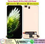Tecno Spark 40 Pro 4G LCD Panel Display Unit Screen - DMarket.Pk