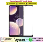 Tecno Spark 7T Touch Glass Replacement - DMarket.Pk