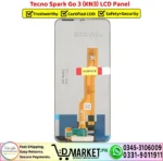 Tecno Spark Go 3 KN3 LCD Panel Display Unit Screen - DMarket.Pk