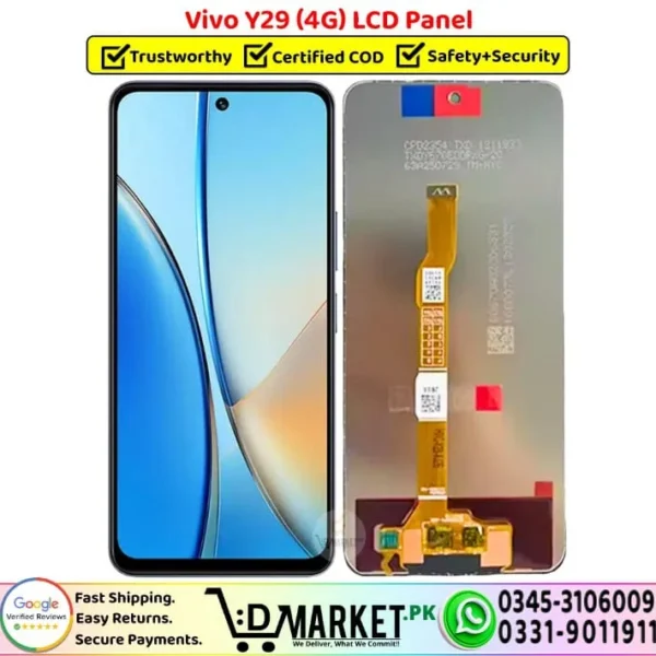 Vivo Y29 4G LCD Panel Unit Screen Display - DMarket.Pk