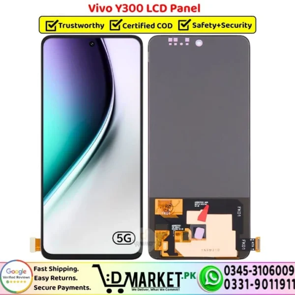 Vivo Y300 LCD Panel Unit Screen Display - DMarket.Pk