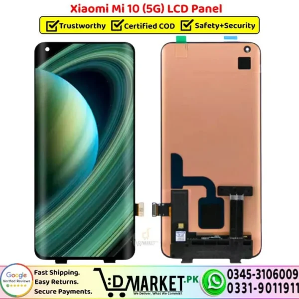 Xiaomi Mi 10 5G LCD Panel Dispaly Screen Replacement - DMarket.Pk