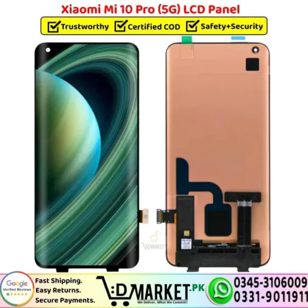 Xiaomi Mi 10 Pro 5G LCD Panel Dispaly Screen Replacement - DMarket.Pk