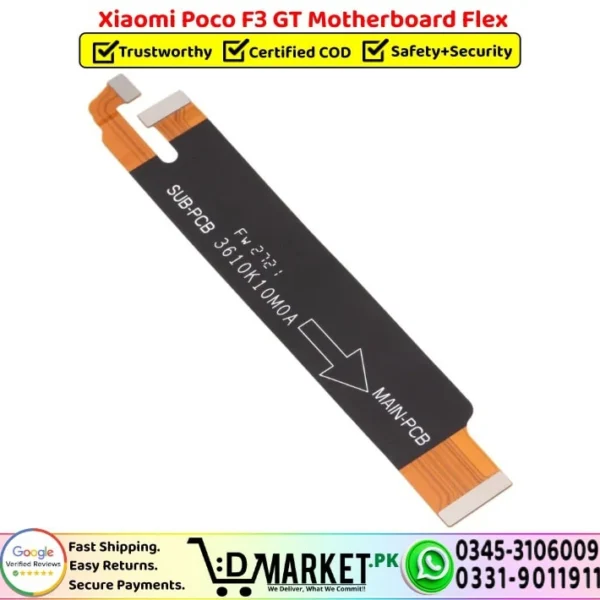 Xiaomi Poco F3 GT Motherboard Flex Cable Replacement - DMarket.Pk