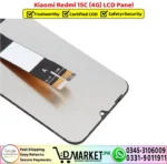 Xiaomi Redmi 15C 4G LCD Panel Unit Display Screen Replacement - DMarket.Pk