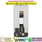 Xiaomi Redmi 15C 4G LCD Panel Unit Display Screen Replacement - DMarket.Pk