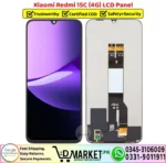 Xiaomi Redmi 15C 4G LCD Panel Unit Display Screen Replacement - DMarket.Pk