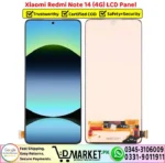 Xiaomi Redmi Note 14 4G LCD Panel Price In Pakistan