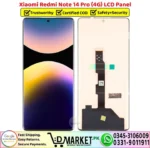 Xiaomi Redmi Note 14 Pro 4G LCD Panel Unit Display Screen Replacement - DMarket.Pk