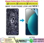 Xiaomi Redmi Note 15 Pro 4G LCD Panel Unit Screen Display - DMarket.Pk